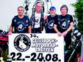 Gei�b�cke: Helwig Happel (von links), Horst Ludolph, Hans Hoos und Klaus Str�hler aus dem Vorstand des Clubs. Foto:Privat